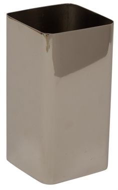Tandbørstekrus i Stål - Turiform - Kontinental - 12x6,5 cm
